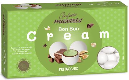 Picture of CONFETTI MAXTRIS 900GR BON BON CREAM PISTACCHIO