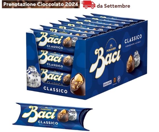 Immagine di BACI PERUGINA CLASSIC TUBO 3baci 21pz - PR2024