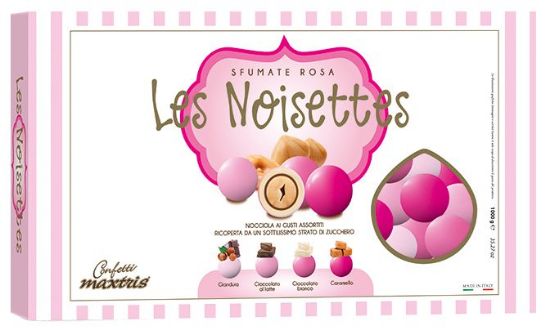 Picture of CONFETTI MAXTRIS 1kg SFUM.ROSA LES NOISETTES