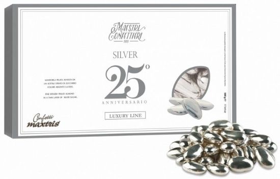 Immagine di CONFETTI MAXTRIS 500GR ARGENTO ROYAL LUXURY MAND