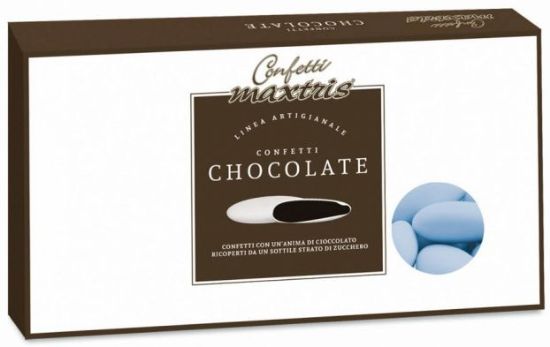 Picture of CONFETTI MAXTRIS 1kg CIOCCOLATO CELESTI