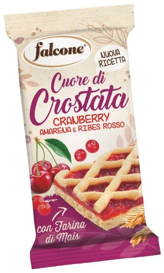 Picture of CROSTATA FALCONE TRANCIO 60gr 13pz - FRUTTI ROSSI