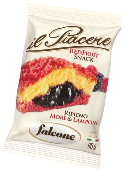 Picture of TORTINA FALCONE IL PIACERE 50gr 24pz - MORE E LAMPONI