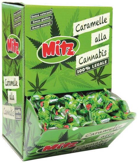 Immagine di MENTAL CARAMELLE BOCCA DI LUPO CANNABIS 750gr