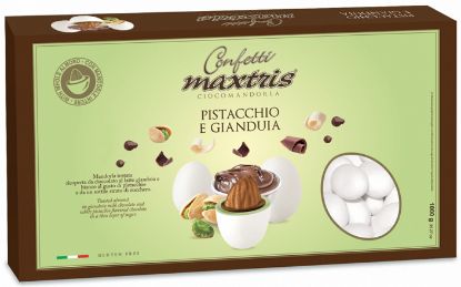 Picture of CONFETTI MAXTRIS 1kg PISTACCHIO E GIANDUIA