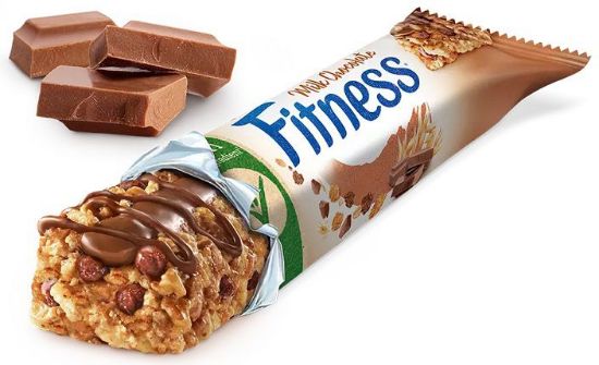 Picture of BARRETTA FITNESS NESTLE' CIOCCOLATO AL LATTE 86 Kal. 1x24pz