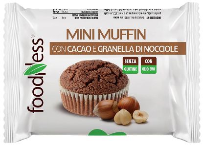 Picture of TORTINA FOODNESS MINI MUFFIN CACAO 10pz - SENZA GLUTINE