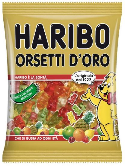 Picture of HARIBO BUSTA ORSETTI D'ORO 100g 10pz