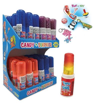 Picture of CARAMELLE TOYS TWO TO ONE TOWER 48pz 25gr - CASA DEL DOLCE
