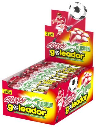 Immagine di PERFETTI GOLEADOR CHERRY XPLOSION 150pz