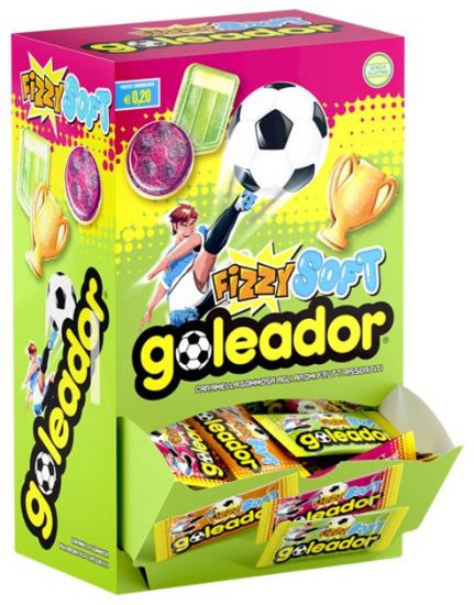 Picture of PERFETTI GOLEADOR FIZZY SOFT 180pz