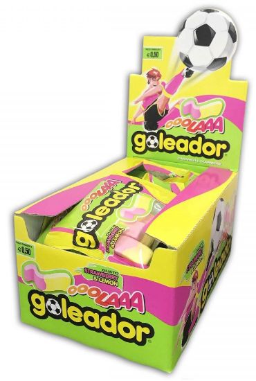 Picture of PERFETTI GOLEADOR OLA 20pz 30gr STRAWBERRY&LEMON