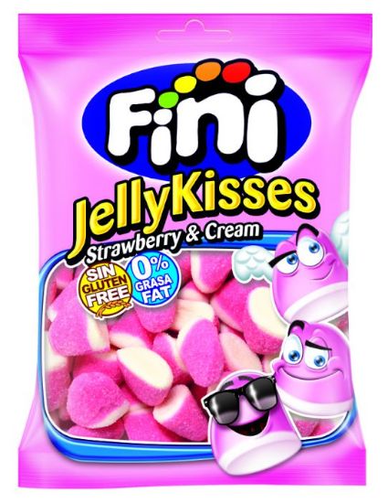 Picture of FINI BUSTA 90gr 12pz KISS FRAGOLA ZUCCHERATA