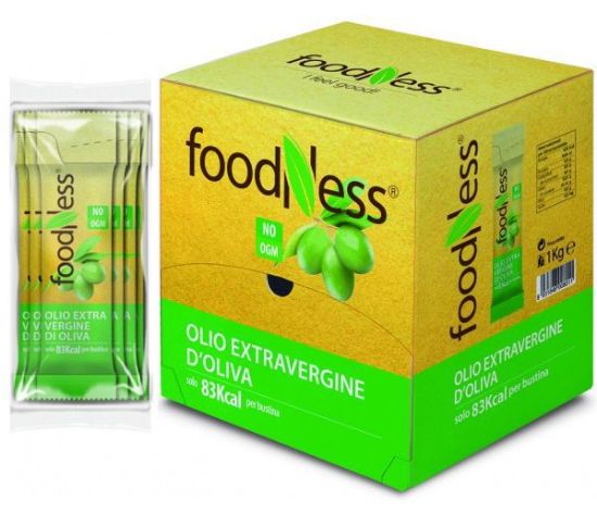 Immagine di BUSTINA OLIO EXTRA VERGINE 100pz MONODOSE FOODNESS