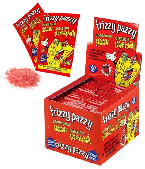 Immagine di CASA DEL DOLCE FRIZZY PAZZY FRAGOLA  1x 50pz