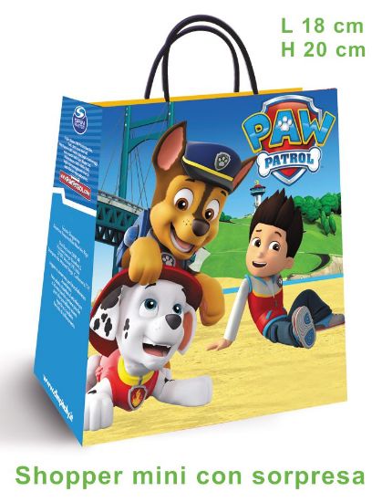 Immagine di BUSTA SORPRESA 1x6 buste PAW PATROL MINI SHOPPER (V.5,90)