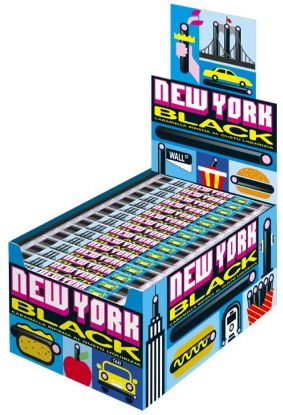 Immagine di PERFETTI NEW YORK BLACK LIQUIRIZIA 150pz