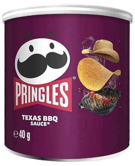 Picture of PATATINE PRINGLES TEXAS BBQ SAUCE 40gr 12pz