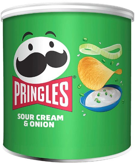 Picture of PATATINE PRINGLES SOUR CREAM E ONION 40gr 12pz