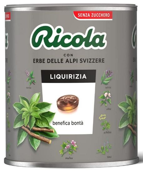 Picture of RICOLA BARATTOLO 1kg LIQUIRIZIA