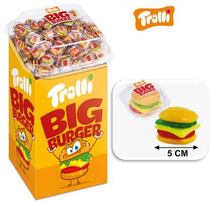 Immagine di CASA DEL DOLCE TROLLI BURGER 50gr 180pz EXPO DA TERRA