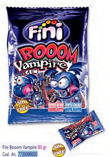 Immagine di FINI GUM BUSTA FINIBOOM VAMPIRO 12pz 80gr SENZA GLUTINE