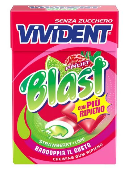 Picture of PERFETTI VIVIDENT ASTUCCIO BLAST FRUIT S/Z 20pz