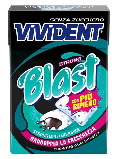 Immagine di PERFETTI VIVIDENT ASTUCCIO BLAST LIQUIRIZIA    S/Z   20pz