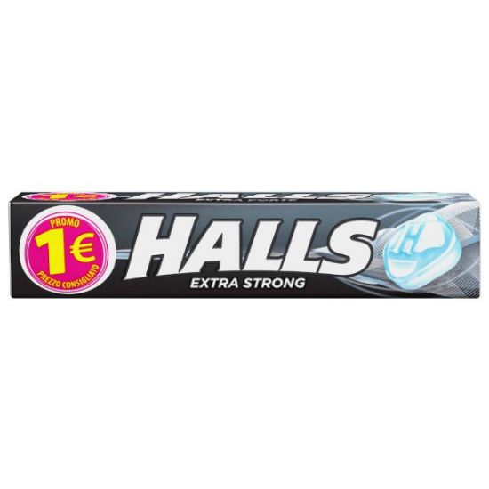 Picture of HALLS NERA EXTRAFORTE STICK 20pz