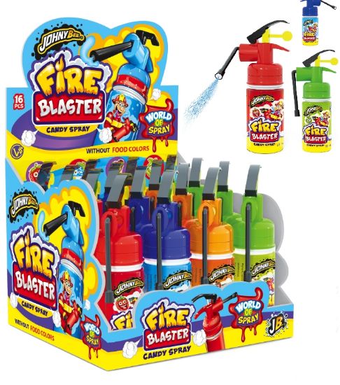 Immagine di CARAMELLE JOY TOYS JOY FIRE BLASTER 16pz 55ml - JOYGUM