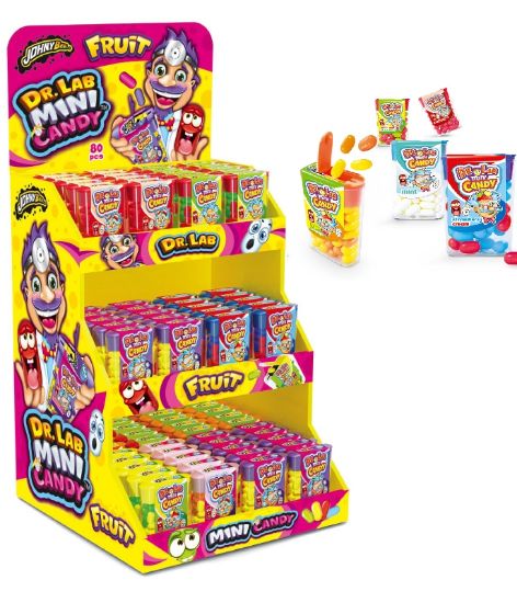 Picture of JOY MINI CANDY STAND 80pz 16gr - JOYGUM