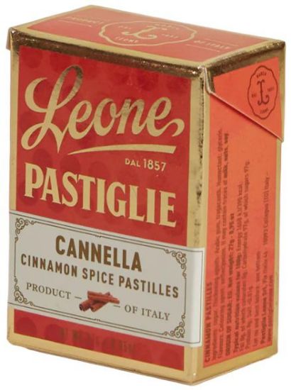 Picture of LEONE PASTIGLIE 27gr 18pz CANNELLA