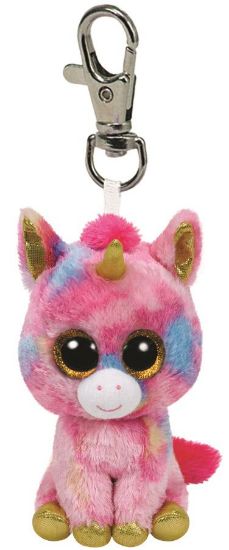 Immagine di PELUCHES BEANIE BOOS CLIPS 8cm - 1pz FANTASIA PORTACHIAVI-