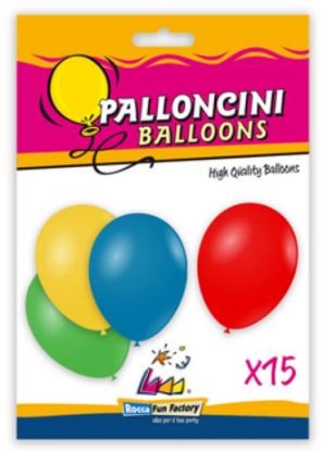 Immagine di PALLONCINI COLOR 15pz 30cm ASSORTITI