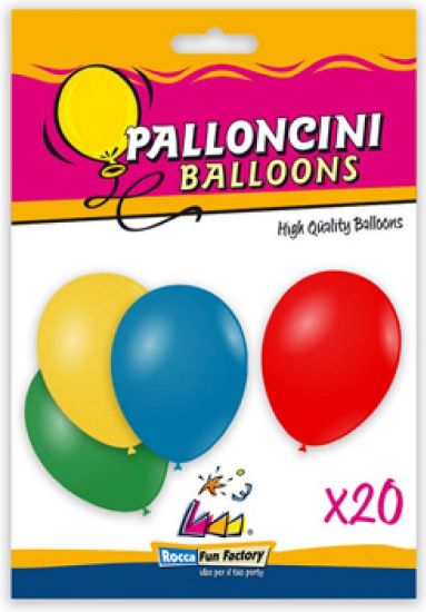 Immagine di PALLONCINI COLOR 20pz 26cm ASSORTITI