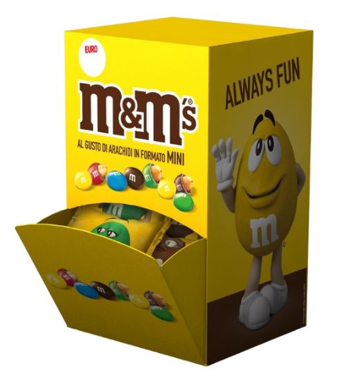 Immagine di MASTERFOOD EXPO M&M MINI 60pz 20gr BOCCA DI LUPO