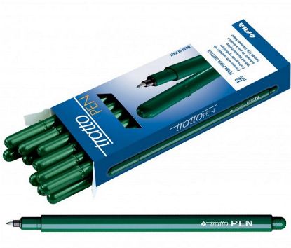 Picture of PENNARELLI TRATTO PEN 12pz VERDE PENNARELLO FILA