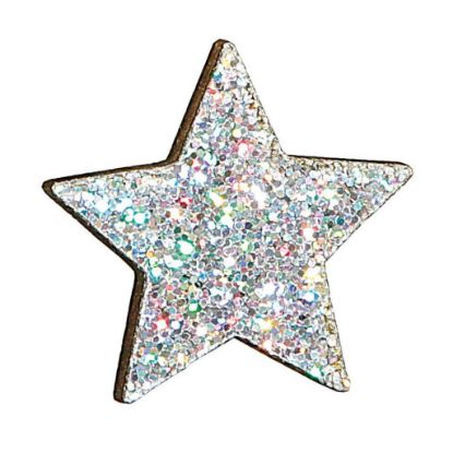 Picture of DECORAZIONE 36pz STELLA  D3,5cm ARGENTO