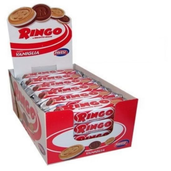 Picture of BISCOTTI RINGO PAVESI VANIGLIA 55g 24pz