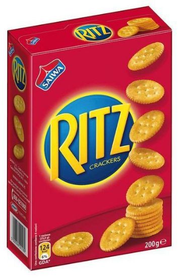 Picture of SALATI CRACKER RITZ MAXI 200g 12pz ASTUCCIO