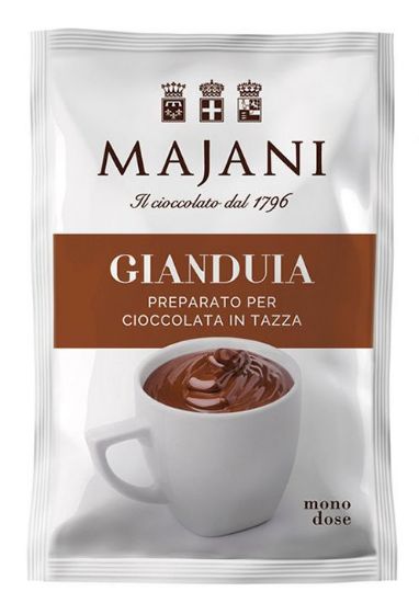 Picture of CIOCCOLATA MAJANI 25pz GIANDUIA BUSTINA MONODOSE