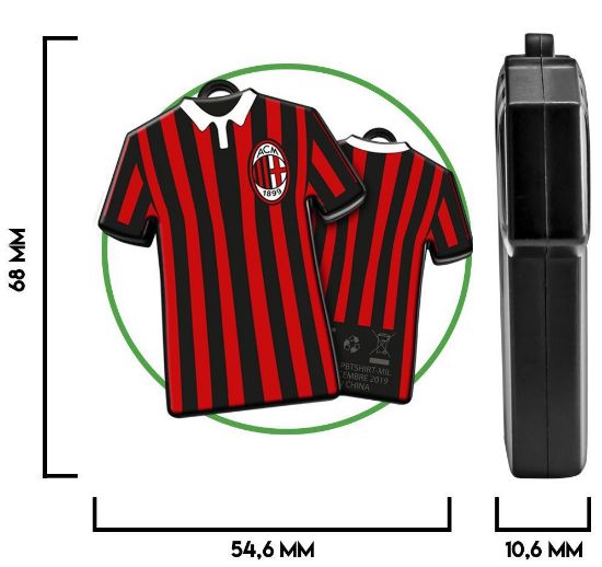 Picture of BATTERIE ESTERNA POWERBANK MILAN SHIRT 1pz 800mAh - cellulari