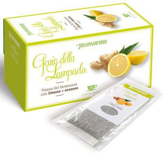 Immagine di REGINADIFIORI TISANE SCATOLA 15pz 3gr. GENIO DELLA LAMPADA