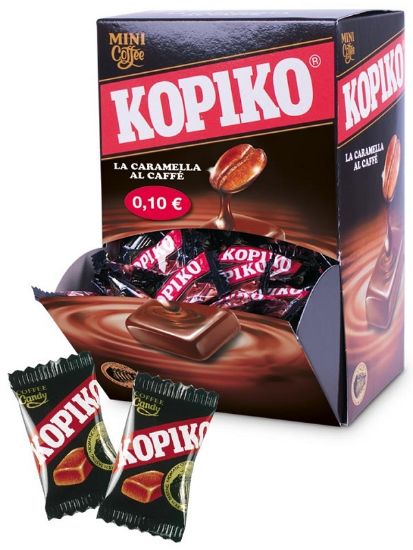 Immagine di KOPIKO MARSUPIO CAFFE' 800gr 200pz CARAMELLA CORTESIA  (per caffe')