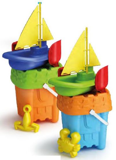 Picture of GIOCHI MARE SECCHIELLO SET CASTELLO 1pz H31cm