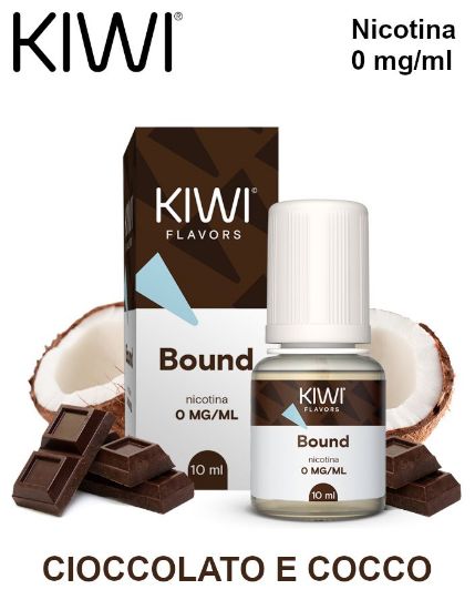 Picture of KIWI E-LIQUID BOUND 10ml 0mg/ml - PL0011532