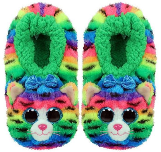 Immagine di PELUCHES BEANIE 1pz PANTOFOLE TIGERLY LARGE mis.32-34