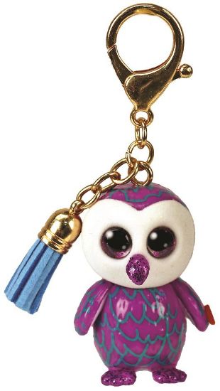 Picture of PELUCHES BEANIE BOOS CLIPS 8cm - 1pz MOONLIGHT PORTACHIAVI