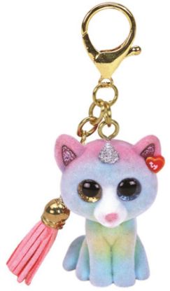 Picture of PELUCHES BEANIE BOOS CLIPS 8cm - 1pz HEATHER