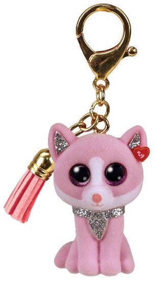 Immagine di PELUCHES BEANIE BOOS CLIPS 8cm - 1pz FIONA PORTACHIAVI